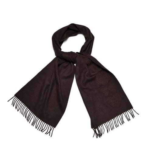 scarf chanel price|Chanel brown cashmere scarf.